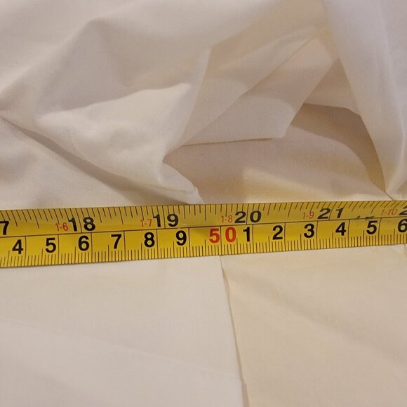 J. Jill White Shirt Collection Off Shoulder Top M Cotton Blend - Picture 12 of 14